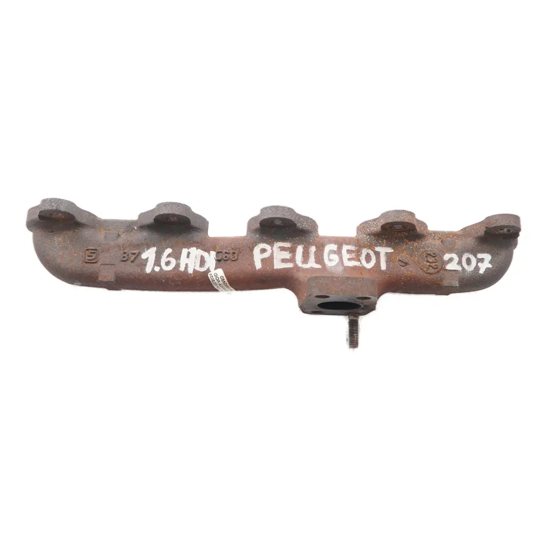Citroen C4 1.6 HDI Diesel Motore Collettore di scarico per Peugeot 207 con numero di parte 725711 Peugeot 207 Citroen C4 1.6 HDI Diesel Motore Collettore di scarico - SKU 725711 - Numero di parte 725711