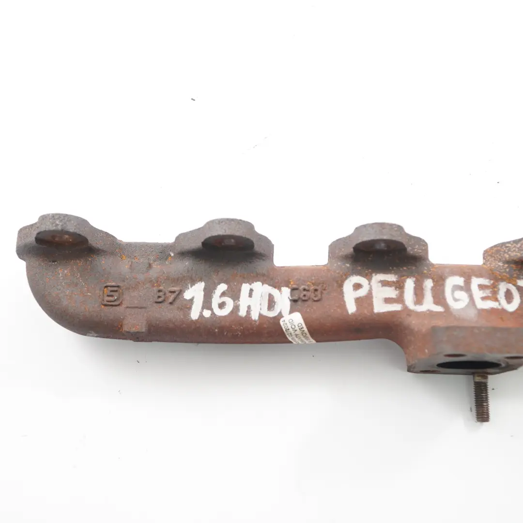 Citroen C4 1.6 HDI Diesel Motore Collettore di scarico per Peugeot 207 con numero di parte 725711 Peugeot 207 Citroen C4 1.6 HDI Diesel Motore Collettore di scarico - SKU 725711 - Numero di parte 725711