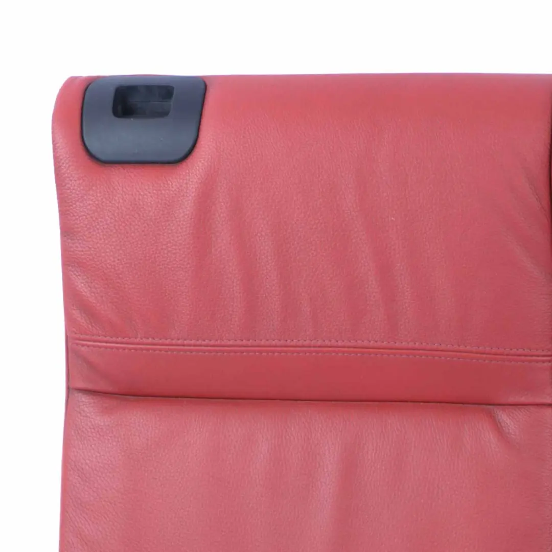 Backrest BMW E93 Cabrio Convertible Rear Back Cover Red Leather to Rear Seat with Part number 7257166 Rear Seat Backrest BMW E93 Cabrio Convertible Rear Back Cover Red Leather - SKU 7257166 - Part number 7257166