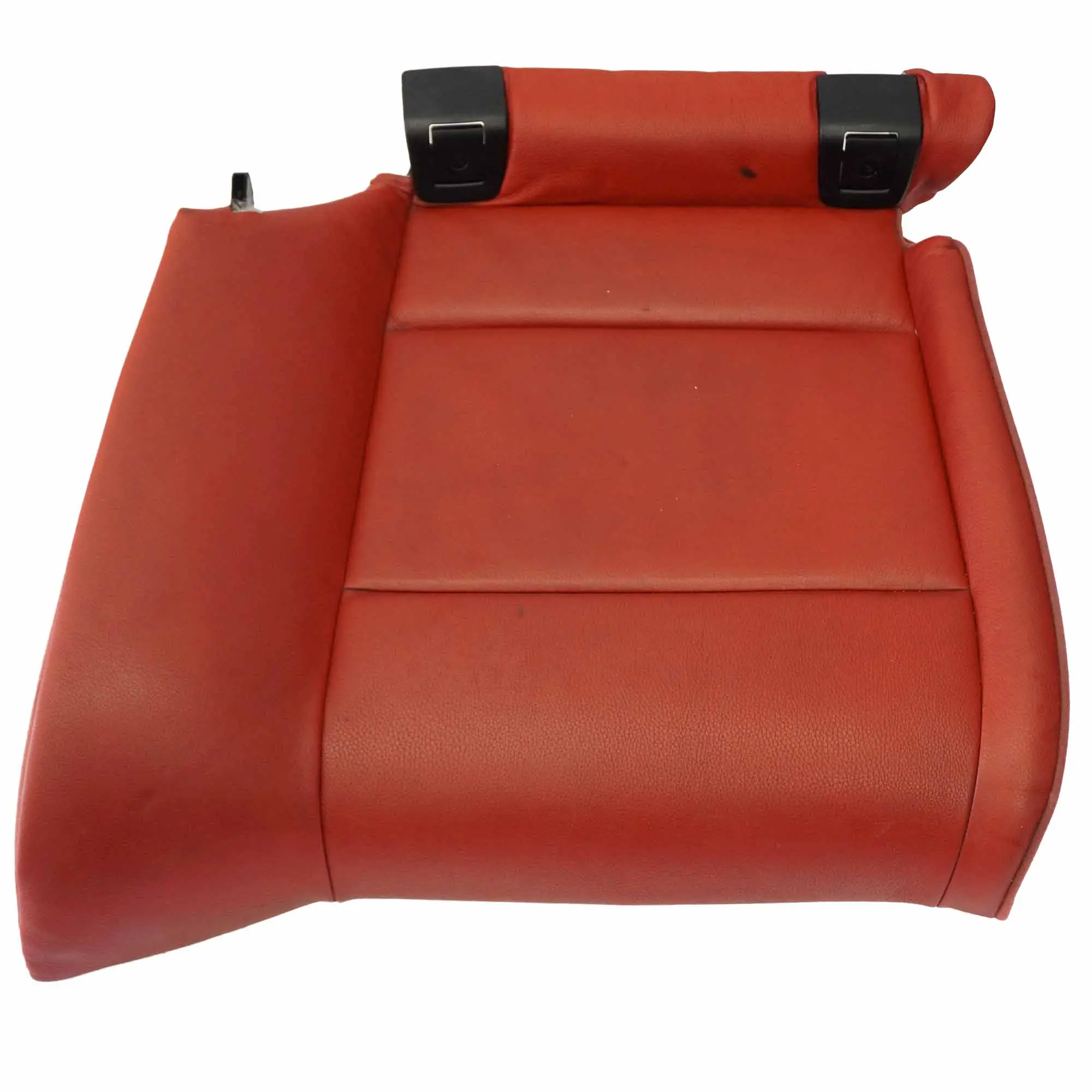 BMW E93 Cabrio Asiento Trasero Izquierdo Funda Sofa Cuero Negro