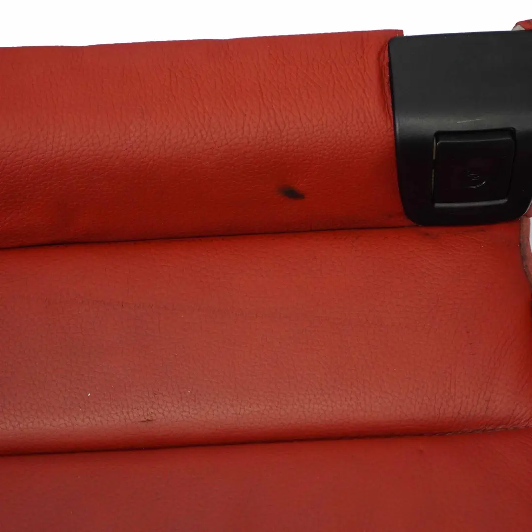Right O/S Cover Couch Leather Red to Rear Seat BMW E93 Cabrio Convertible with Part number 7257168 Rear Seat BMW E93 Cabrio Convertible Right O/S Cover Couch Leather Red - SKU 7257168-1 - Part number 7257168