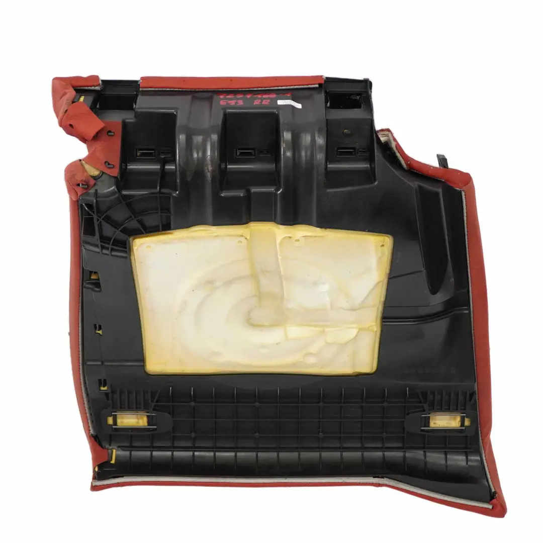 BMW E93 Cabrio Convertible Droit Cover Couch Leather Red Siège Arrière - SKU 7257168-1 - Numéro de pièce 7257168