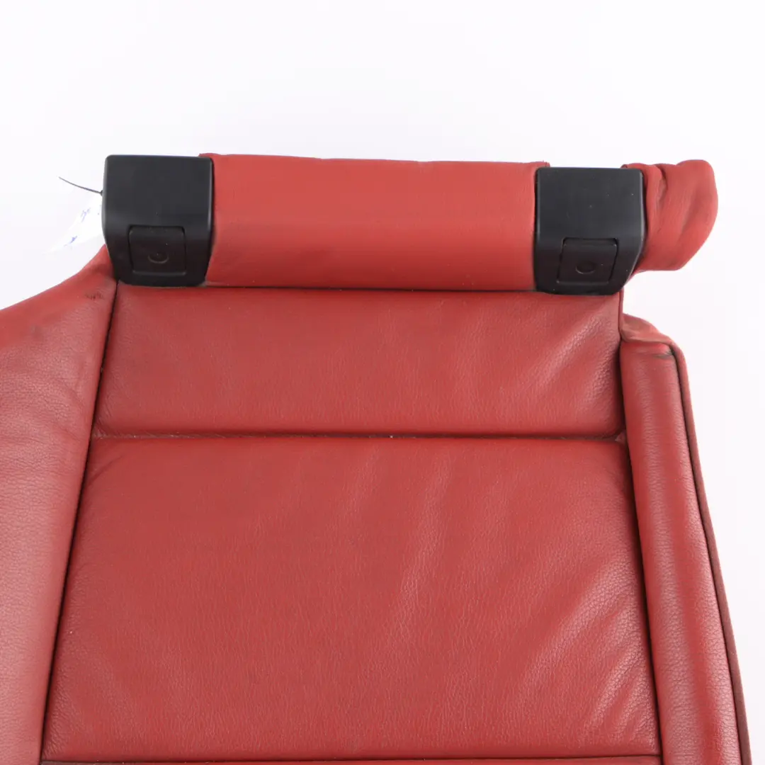 Droit Cover Couch Leather Red Siège Arrière pour BMW E93 Cabrio Convertible à propos du numéro de pièce 7257168 BMW E93 Cabrio Convertible Droit Cover Couch Leather Red Siège Arrière - SKU 7257168 - Numéro de pièce 7257168