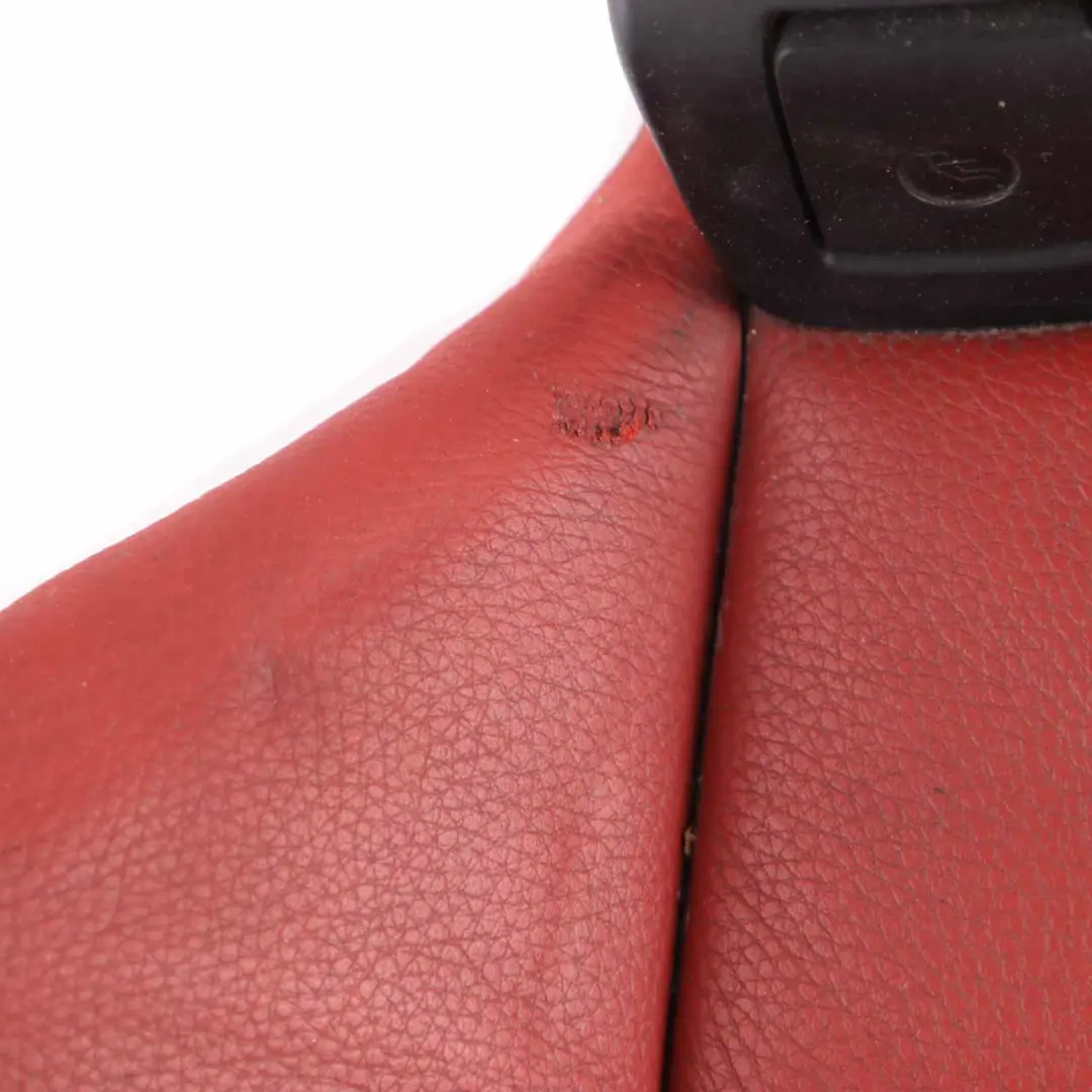 Droit Cover Couch Leather Red Siège Arrière pour BMW E93 Cabrio Convertible à propos du numéro de pièce 7257168 BMW E93 Cabrio Convertible Droit Cover Couch Leather Red Siège Arrière - SKU 7257168 - Numéro de pièce 7257168