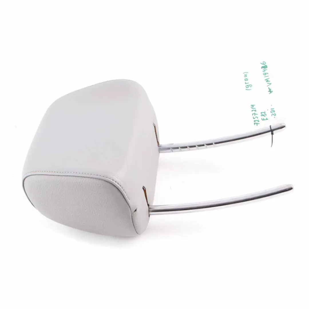 Headrest BMW E81 E87 LCI Front Left Right N/O/S E82 E88 Leather Grey to Seat with Part number 7257214 Seat Headrest BMW E81 E87 LCI Front Left Right N/O/S E82 E88 Leather Grey - SKU 7257214 - Part number 7257214