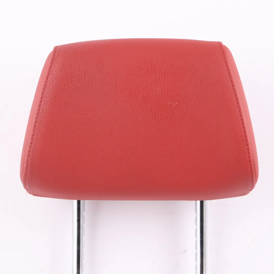 Headrest BMW E81 E87 E82 E88 LCI Front Left Right Leather Coral Red to Seat with Part number 7257218 Seat Headrest BMW E81 E87 E82 E88 LCI Front Left Right Leather Coral Red - SKU 7257218 - Part number 7257218