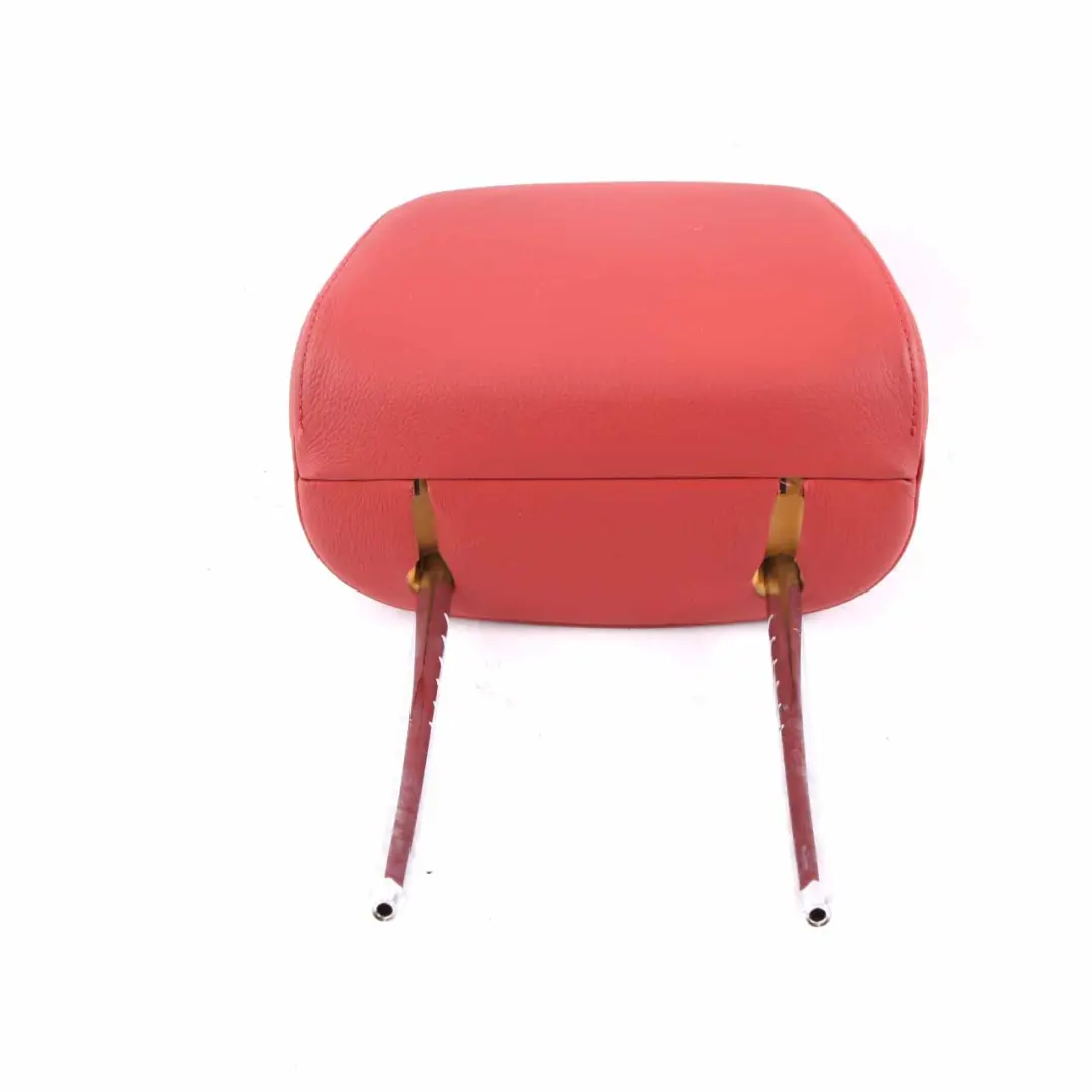 Headrest BMW E81 E87 E82 E88 LCI Front Left Right Leather Coral Red to Seat with Part number 7257218 Seat Headrest BMW E81 E87 E82 E88 LCI Front Left Right Leather Coral Red - SKU 7257218 - Part number 7257218