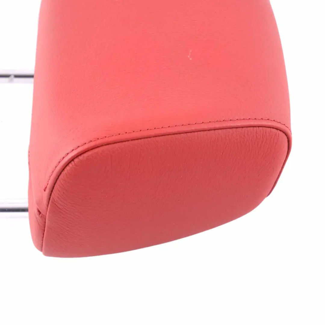 Headrest BMW E81 E87 E82 E88 LCI Front Left Right Leather Coral Red to Seat with Part number 7257218 Seat Headrest BMW E81 E87 E82 E88 LCI Front Left Right Leather Coral Red - SKU 7257218 - Part number 7257218