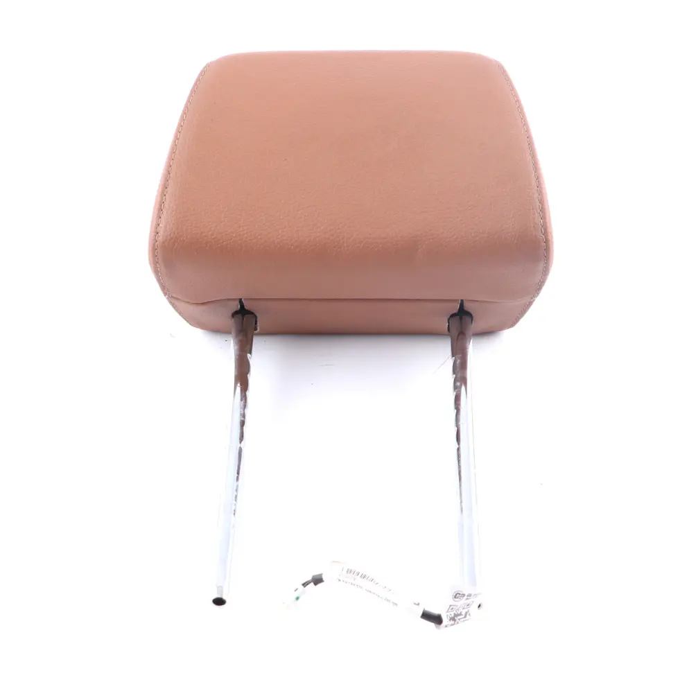 Headrest BMW E90 E91 LCI Front Seat Left Right N/O/S Leather Dakota Saddle Brown to with Part number 7257223 Headrest BMW E90 E91 LCI Front Seat Left Right N/O/S Leather Dakota Saddle Brown - SKU 7257223 - Part number 7257223