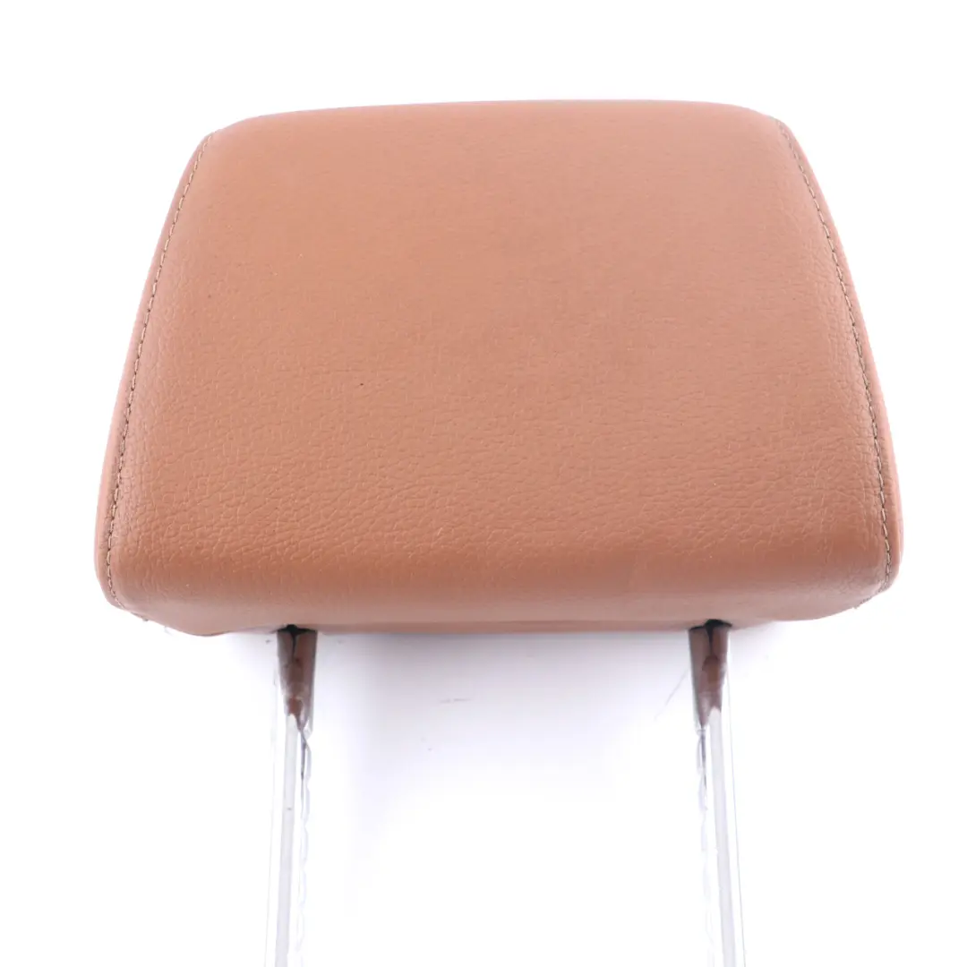Headrest BMW E90 E91 LCI Front Seat Left Right N/O/S Leather Dakota Saddle Brown to with Part number 7257223 Headrest BMW E90 E91 LCI Front Seat Left Right N/O/S Leather Dakota Saddle Brown - SKU 7257223 - Part number 7257223