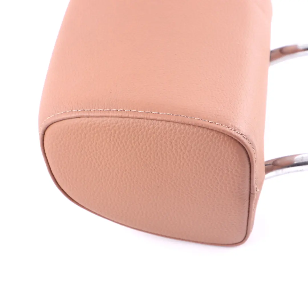 Headrest BMW E90 E91 LCI Front Seat Left Right N/O/S Leather Dakota Saddle Brown to with Part number 7257223 Headrest BMW E90 E91 LCI Front Seat Left Right N/O/S Leather Dakota Saddle Brown - SKU 7257223 - Part number 7257223