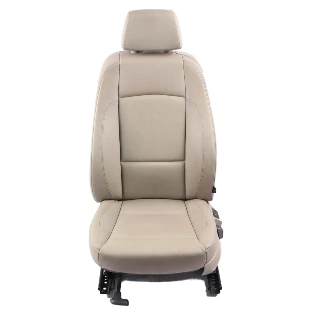 Heated Front Left N/S Beige Leather Seat to BMW 1 Series E88 Convertible Cabrio with Part number 7257359 BMW 1 Series E88 Convertible Cabrio Heated Front Left N/S Beige Leather Seat - SKU 7257359 - Part number 7257359