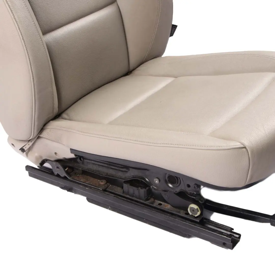 BMW 1 Series E88 Convertible Cabrio Heated Front Left N/S Beige Leather Seat - SKU 7257359 - Part number 7257359