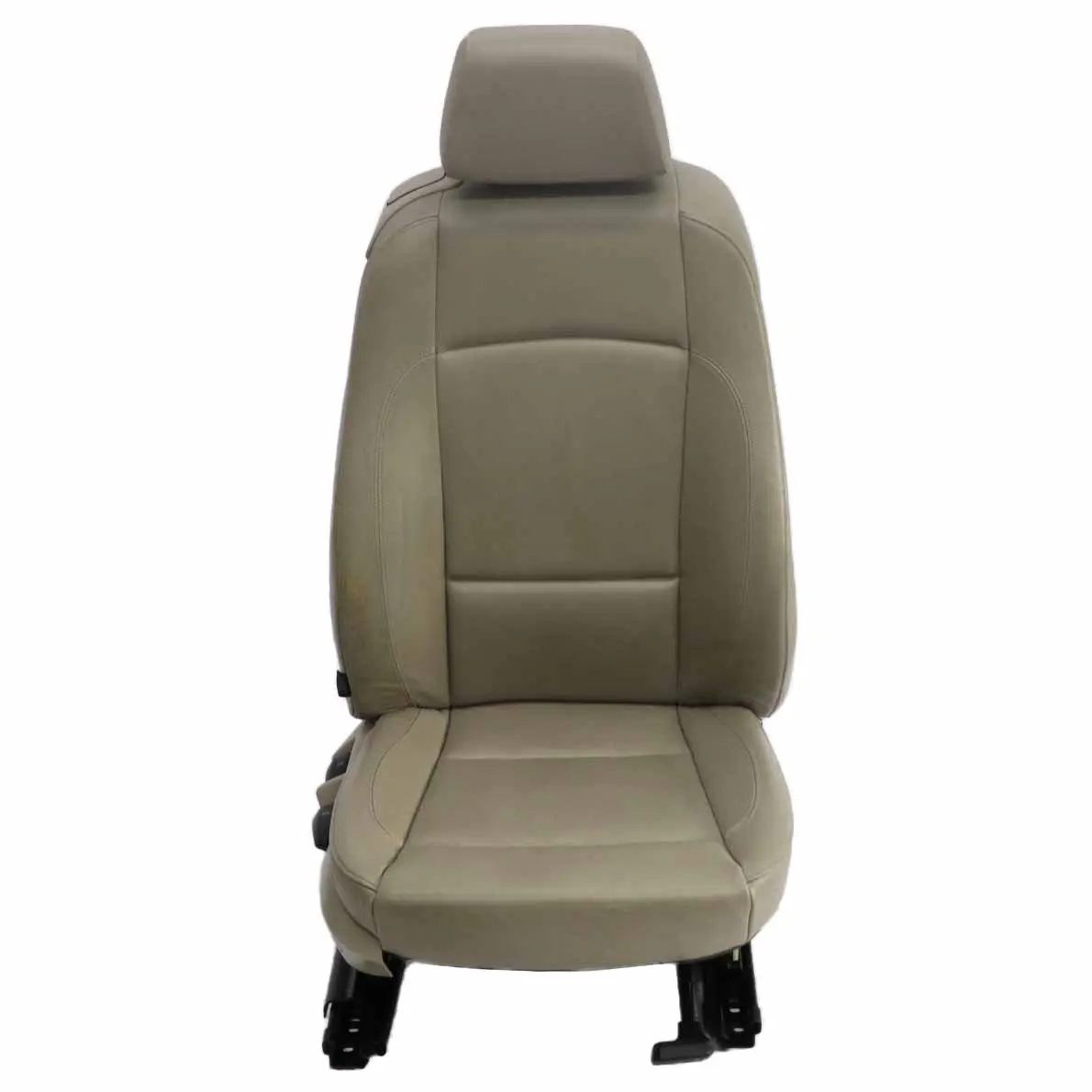 Asiento Delantero BMW E88 Cabrio Derecho Calefaccionado Asiento Cuero Beige