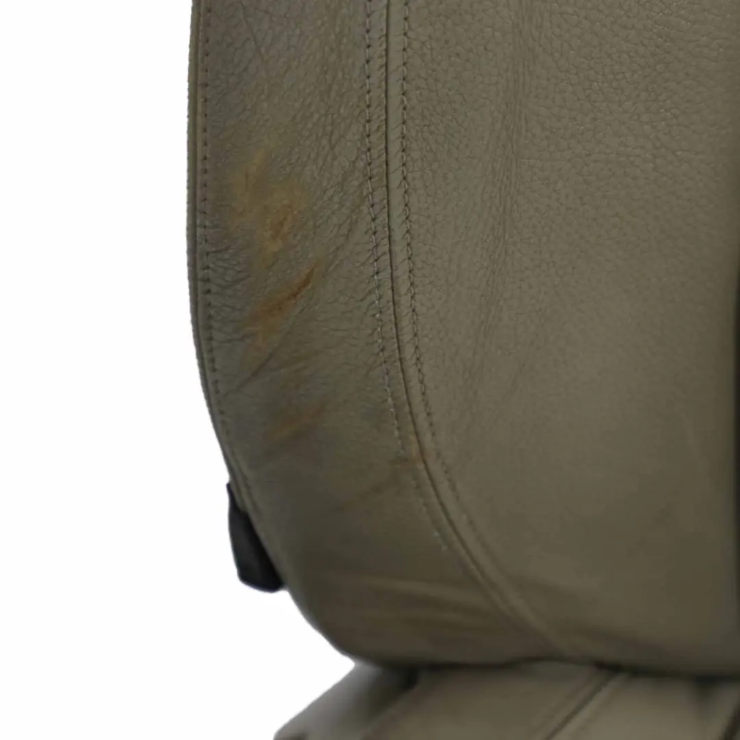  Front Seat BMW E88 Convertible Cabrio Right O/S Heated Beige Leather Seat - SKU 7257360-1 - Part number 7257360
