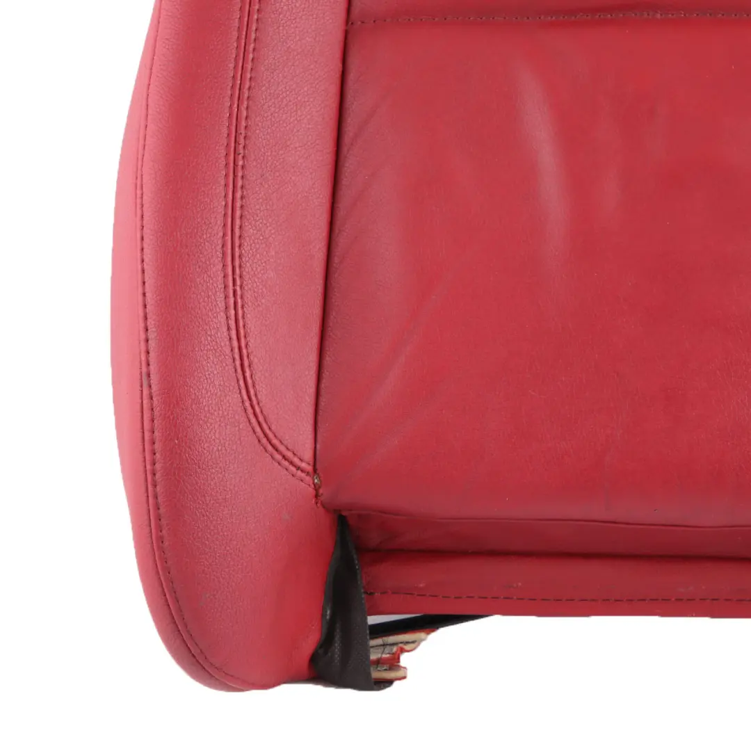 Seat Cover BMW E81 E82 E88 Front Left Right Heated Sport Seat N/O/S Red Leather - SKU 7257455-2 - Part number 7257455