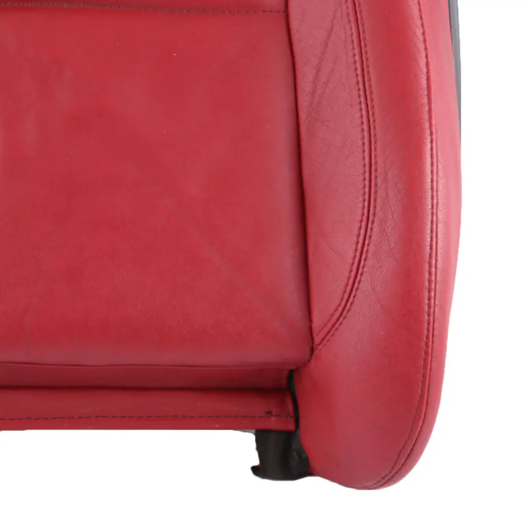 Seat Cover BMW E81 E82 E88 Front Left Right Heated Sport Seat N/O/S Red Leather - SKU 7257455-2 - Part number 7257455