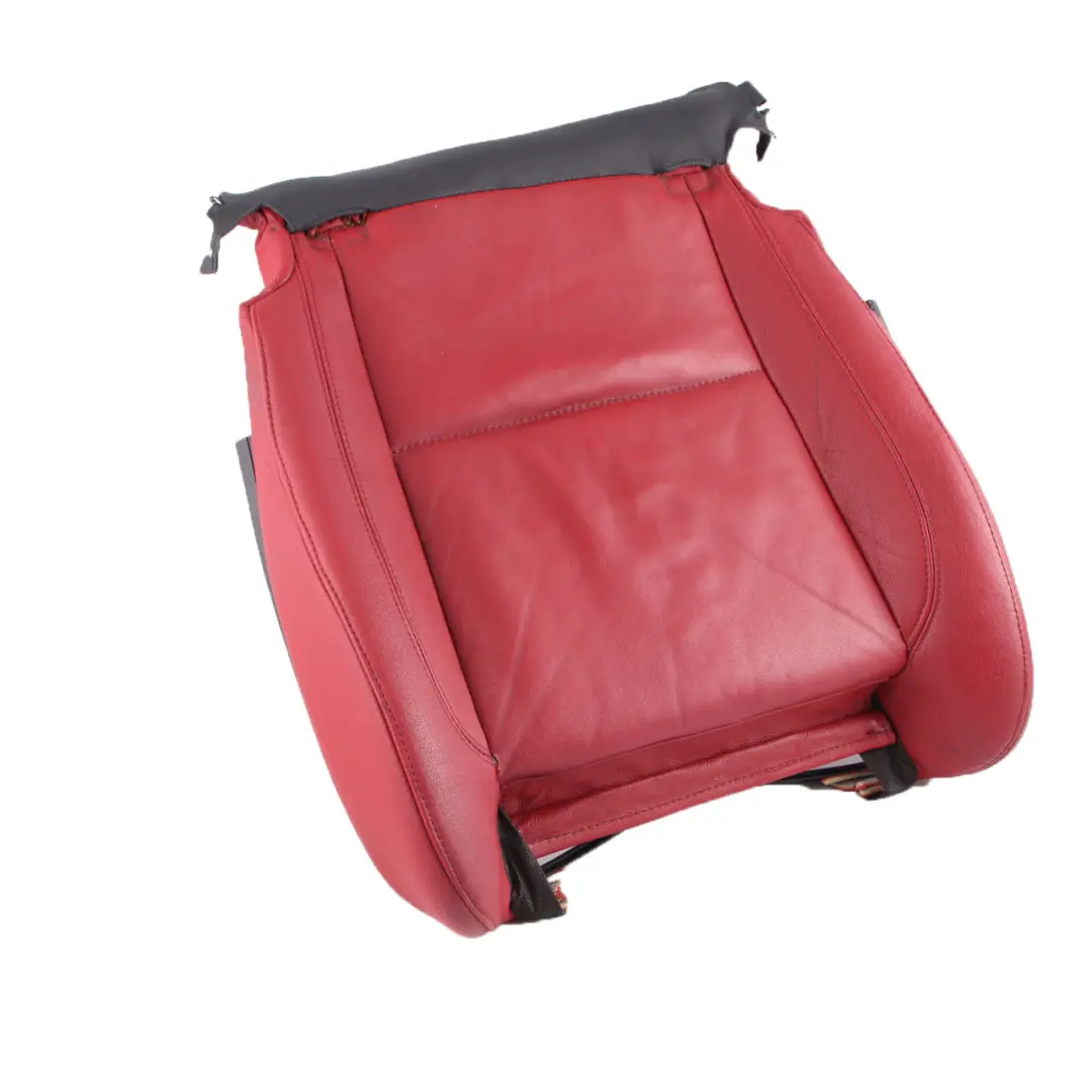 Seat Cover BMW E81 E82 E88 Front Left Right Heated Sport Seat N/O/S Red Leather - SKU 7257455-2 - Part number 7257455