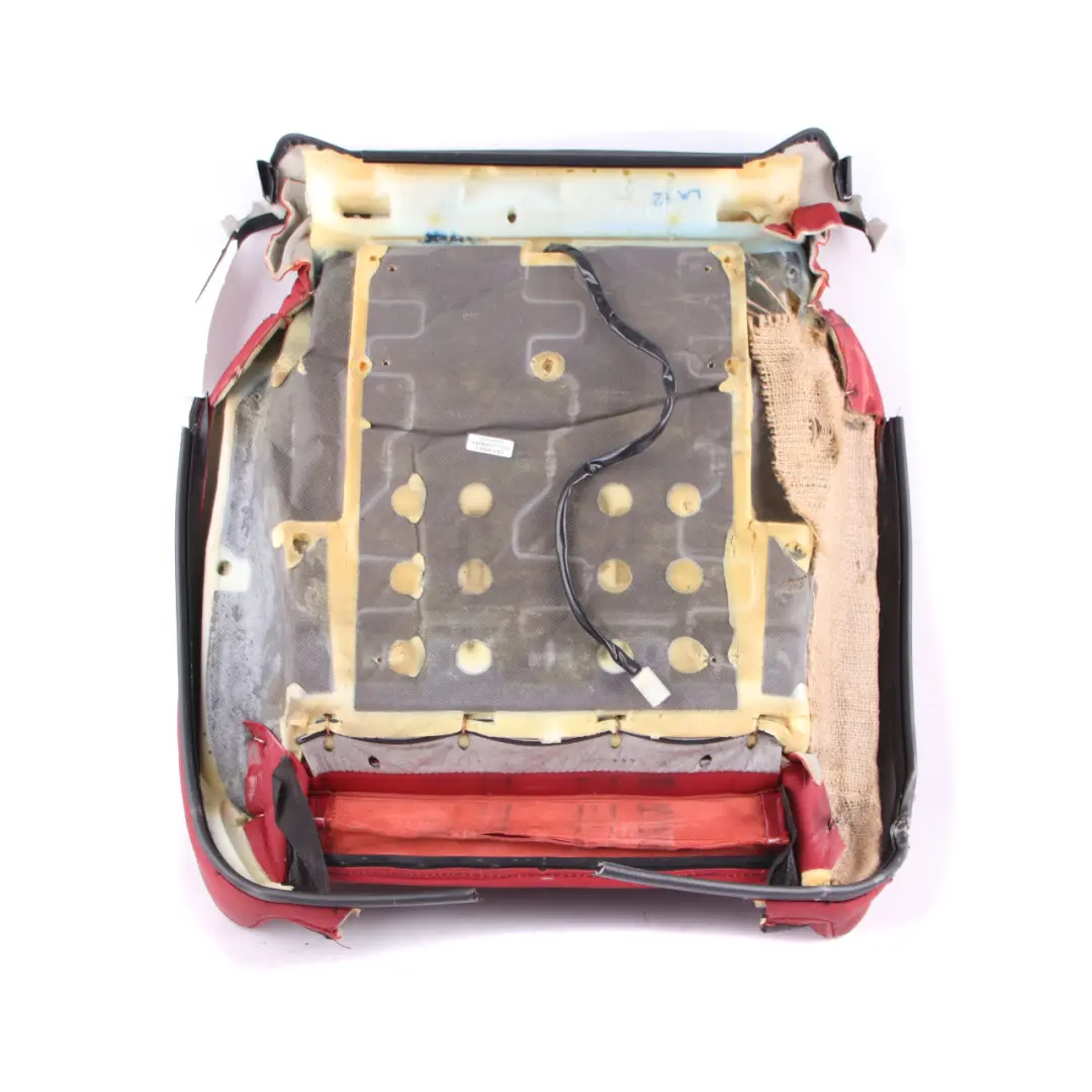 Seat Cover BMW E81 E82 E88 Front Left Right Heated Sport Seat N/O/S Red Leather - SKU 7257455-3 - Part number 7257455