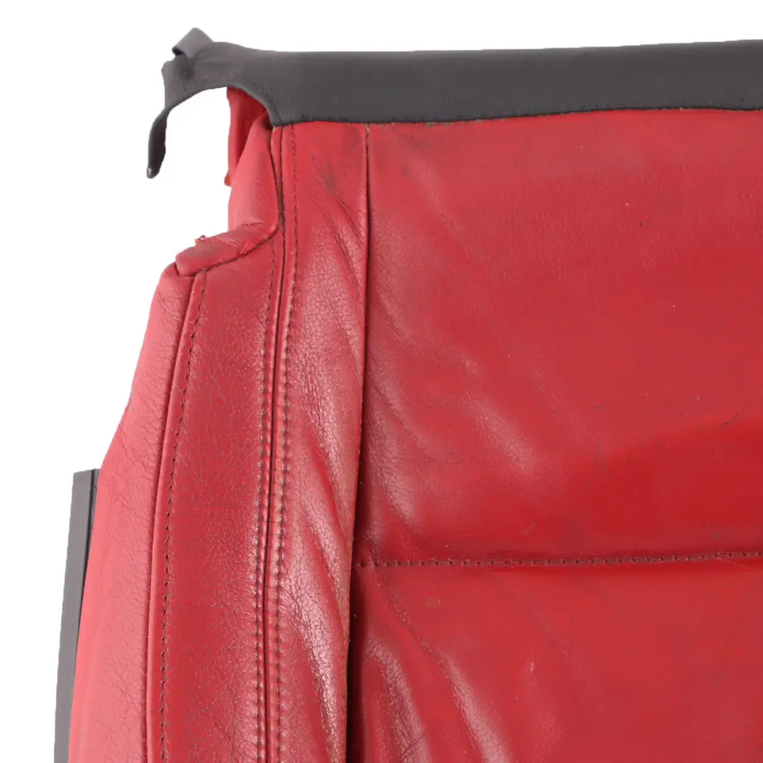 Seat Cover BMW E81 E82 E88 Front Left Right Heated Sport Seat N/O/S Red Leather - SKU 7257455-3 - Part number 7257455