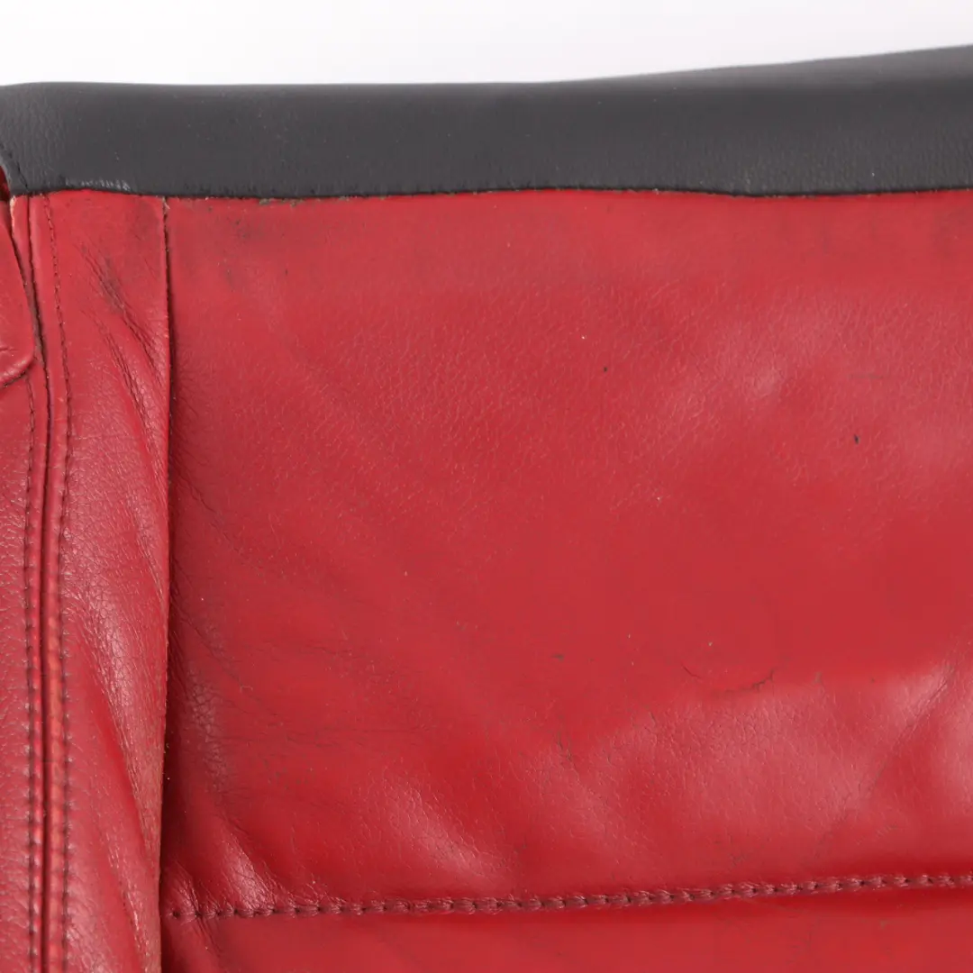 Seat Cover BMW E81 E82 E88 Front Left Right Heated Sport Seat N/O/S Red Leather - SKU 7257455-3 - Part number 7257455