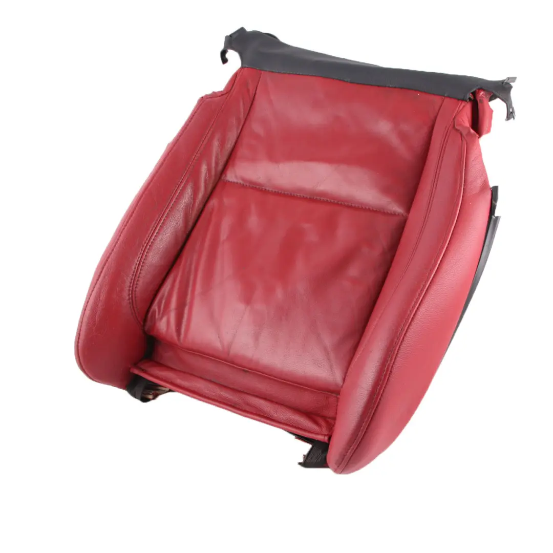 Front Left Right Heated Sport Seat N/O/S Red Leather to Seat Cover BMW E81 E82 E88 with Part number 7257455 Seat Cover BMW E81 E82 E88 Front Left Right Heated Sport Seat N/O/S Red Leather - SKU 7257455-3 - Part number 7257455
