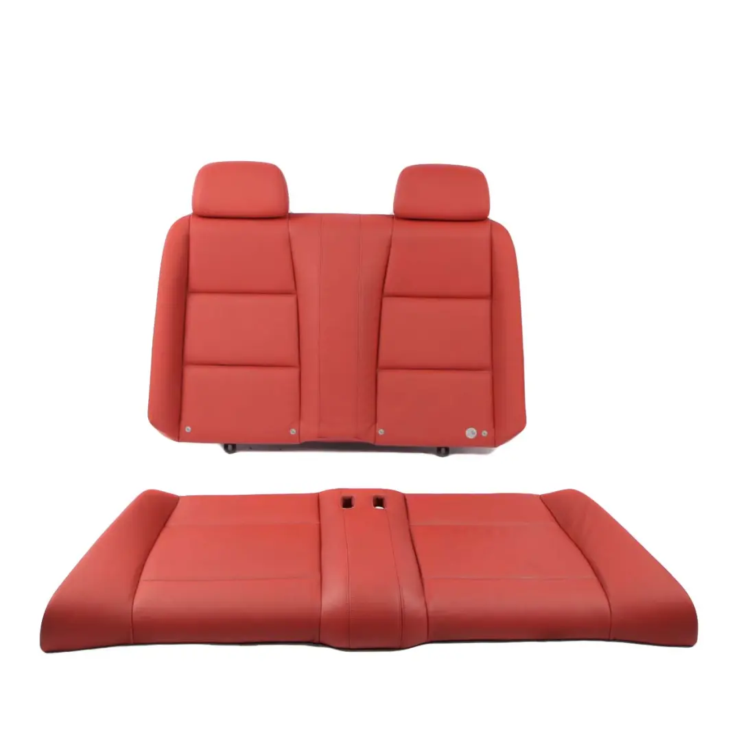 Seats BMW E88 Convertible Heated M Sport Red Leather Front Rear Seat Door Cards to with Part number 7257455 Seats BMW E88 Convertible Heated M Sport Red Leather Front Rear Seat Door Cards - SKU 7257455 - Part number 7257455