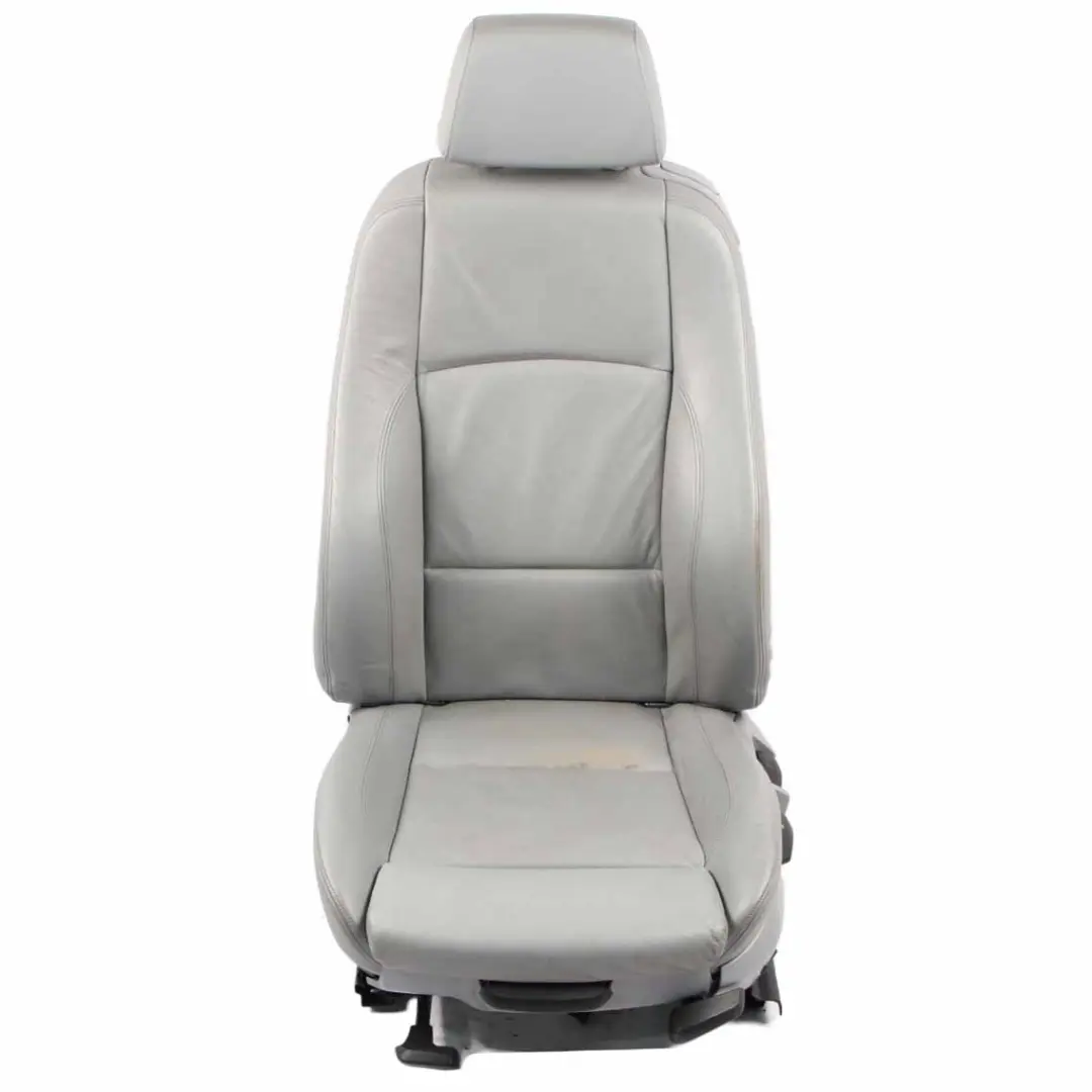 Front Left N/S Seat Side Alaska Grey Leather Boston to BMW E88 Convertible M Sport with Part number 7257457 BMW E88 Convertible M Sport Front Left N/S Seat Side Alaska Grey Leather Boston - SKU 7257457-1 - Part number 7257457