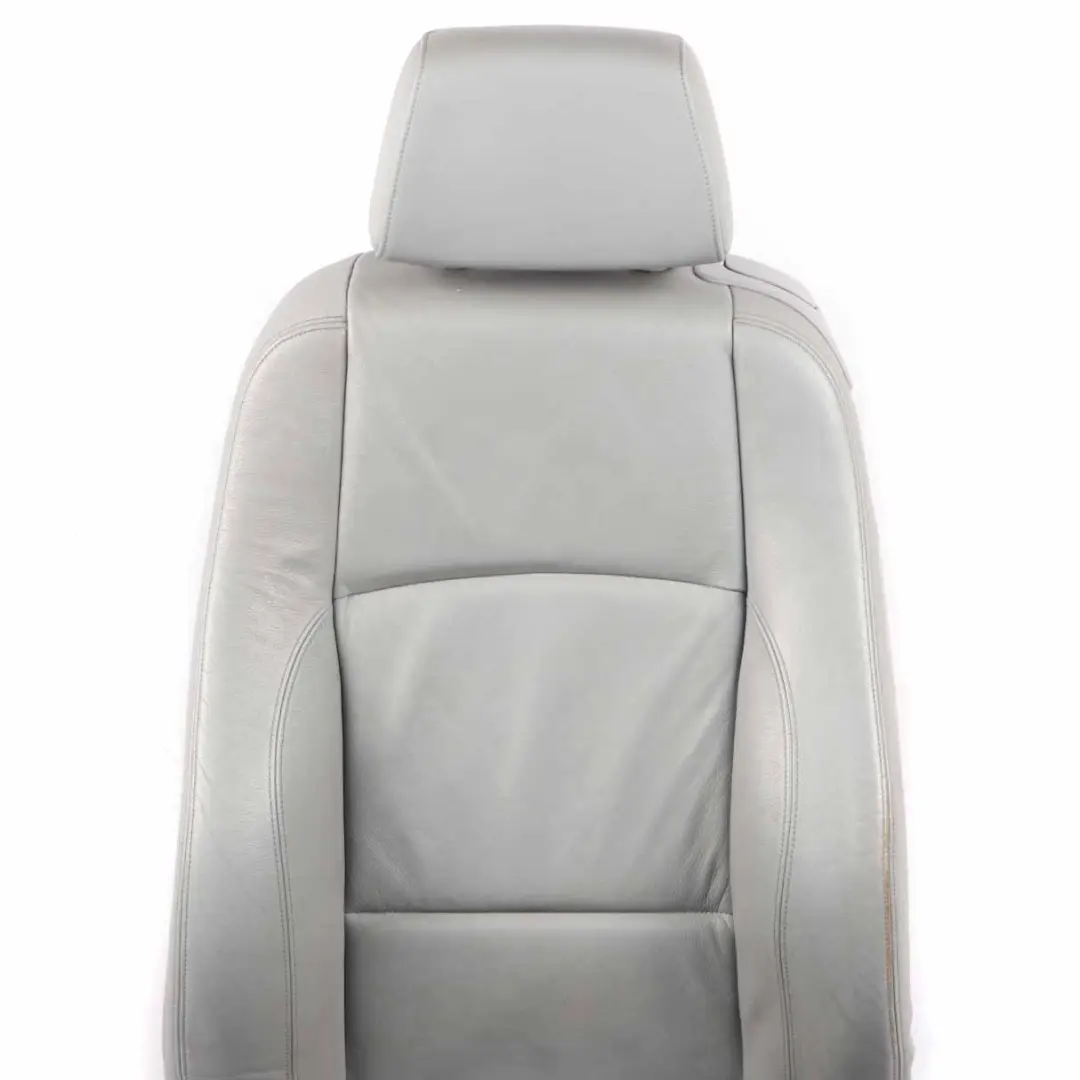 Front Left N/S Seat Side Alaska Grey Leather Boston to BMW E88 Convertible M Sport with Part number 7257457 BMW E88 Convertible M Sport Front Left N/S Seat Side Alaska Grey Leather Boston - SKU 7257457-1 - Part number 7257457