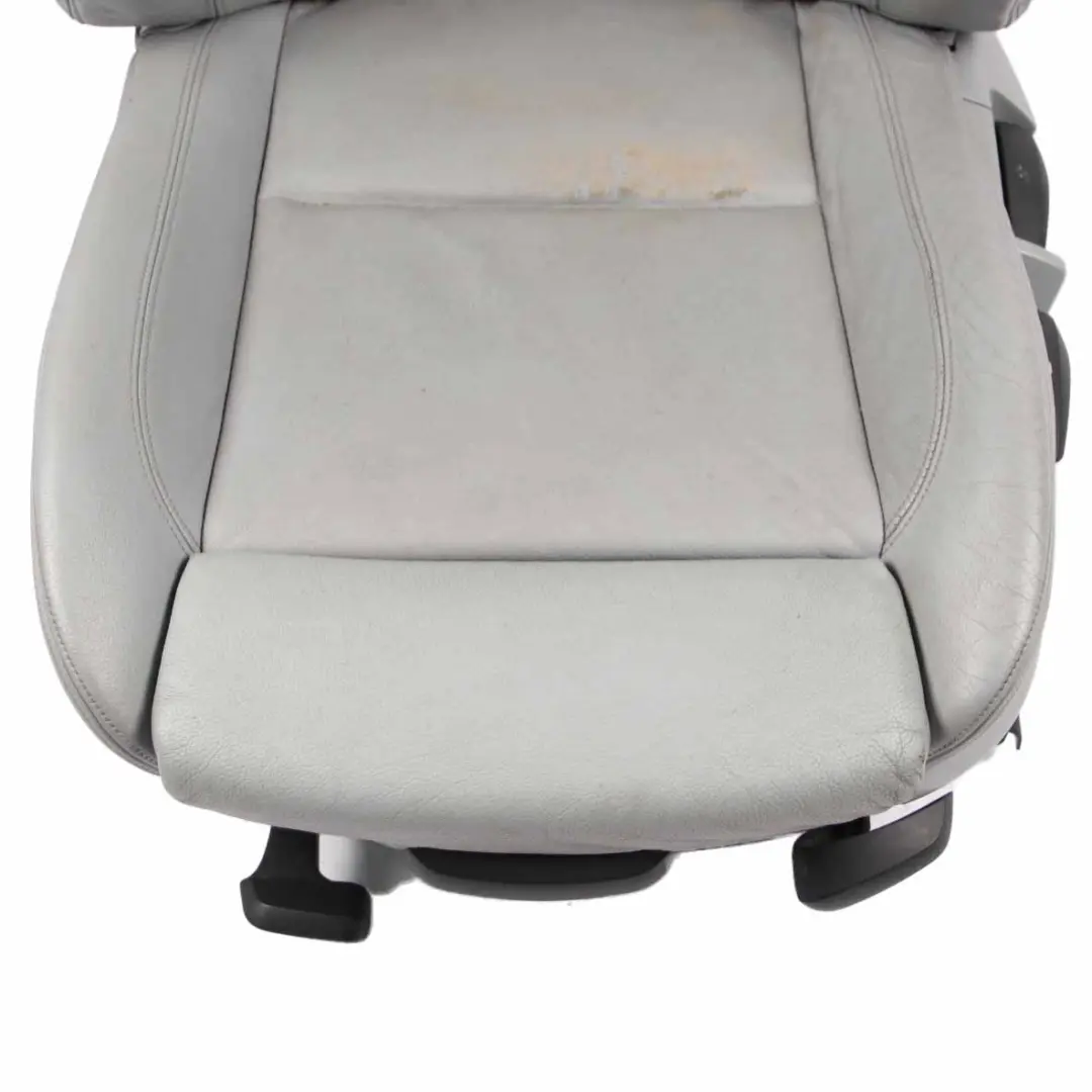 Front Left N/S Seat Side Alaska Grey Leather Boston to BMW E88 Convertible M Sport with Part number 7257457 BMW E88 Convertible M Sport Front Left N/S Seat Side Alaska Grey Leather Boston - SKU 7257457-1 - Part number 7257457