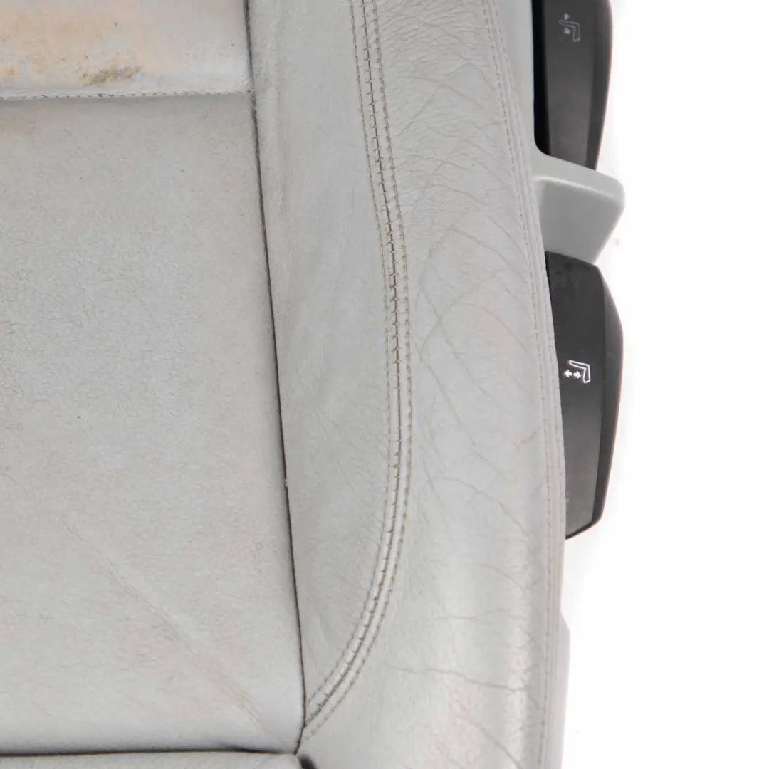 Front Left N/S Seat Side Alaska Grey Leather Boston to BMW E88 Convertible M Sport with Part number 7257457 BMW E88 Convertible M Sport Front Left N/S Seat Side Alaska Grey Leather Boston - SKU 7257457-1 - Part number 7257457