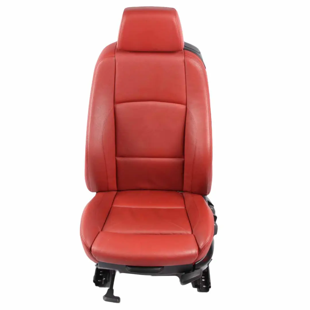 Asiento Delantero BMW E82 Izquierdo Calefaccionado M Sport Cuero Rojo Boston para con número de pieza 7257465 Asiento Delantero BMW E82 Izquierdo Calefaccionado M Sport Cuero Rojo Boston - SKU 7257465-1 - Número de pieza 7257465