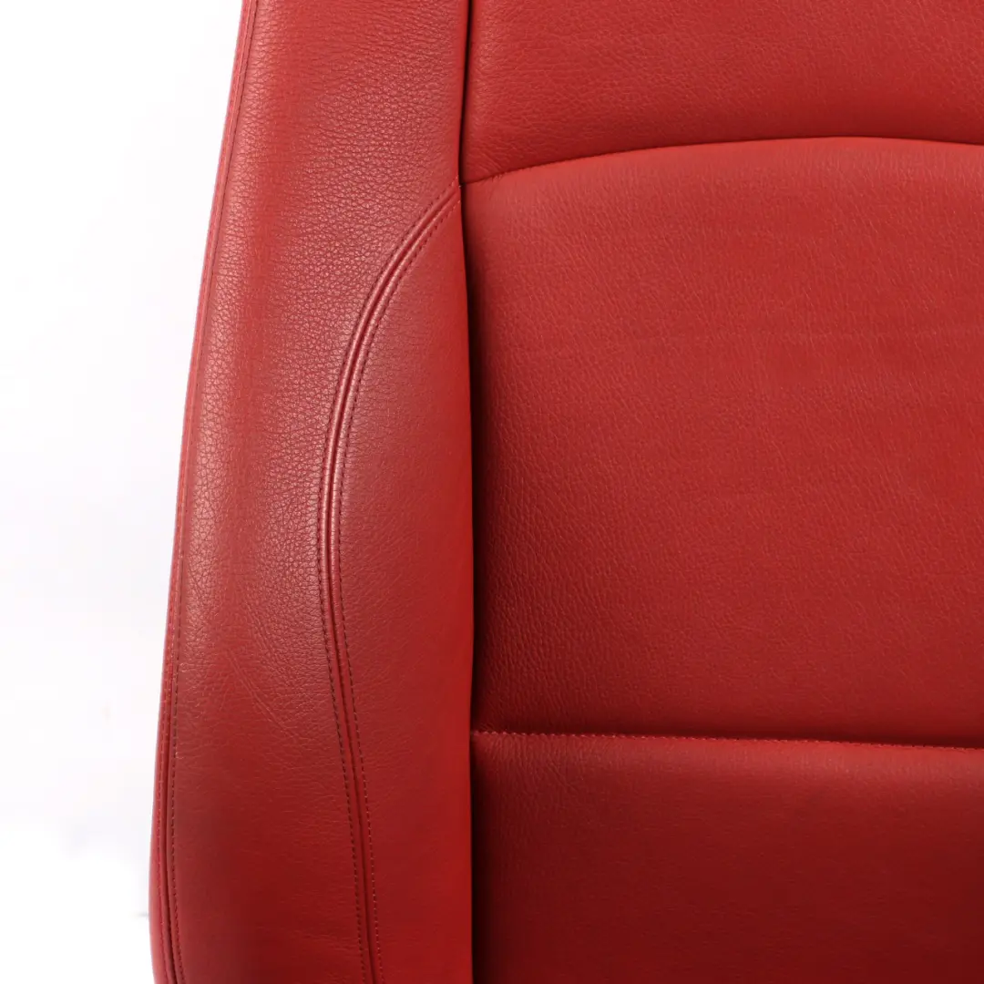 BMW E88 Convertible M Sport Front Left N/S Seat Side Red Boston Leather - SKU 7257495-2 - Part number 7257495