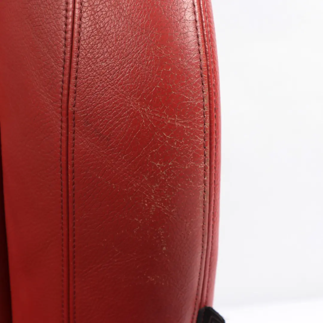 BMW E88 Convertible M Sport Front Left N/S Seat Side Red Boston Leather - SKU 7257495-2 - Part number 7257495