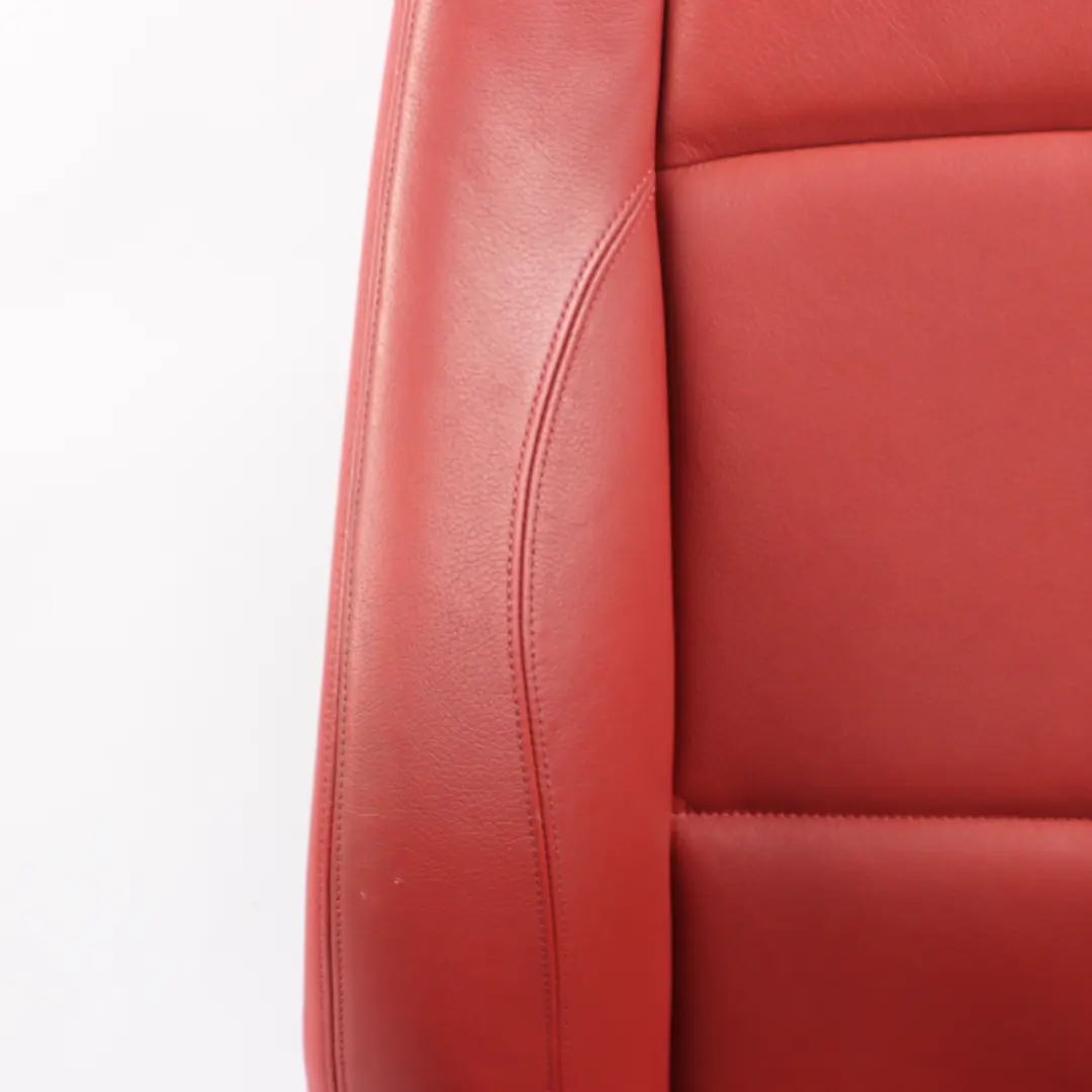 BMW E88 Convertible Front Seat Heated M Sport Left N/S Red Boston Leather - SKU 7257495-3 - Part number 7257495