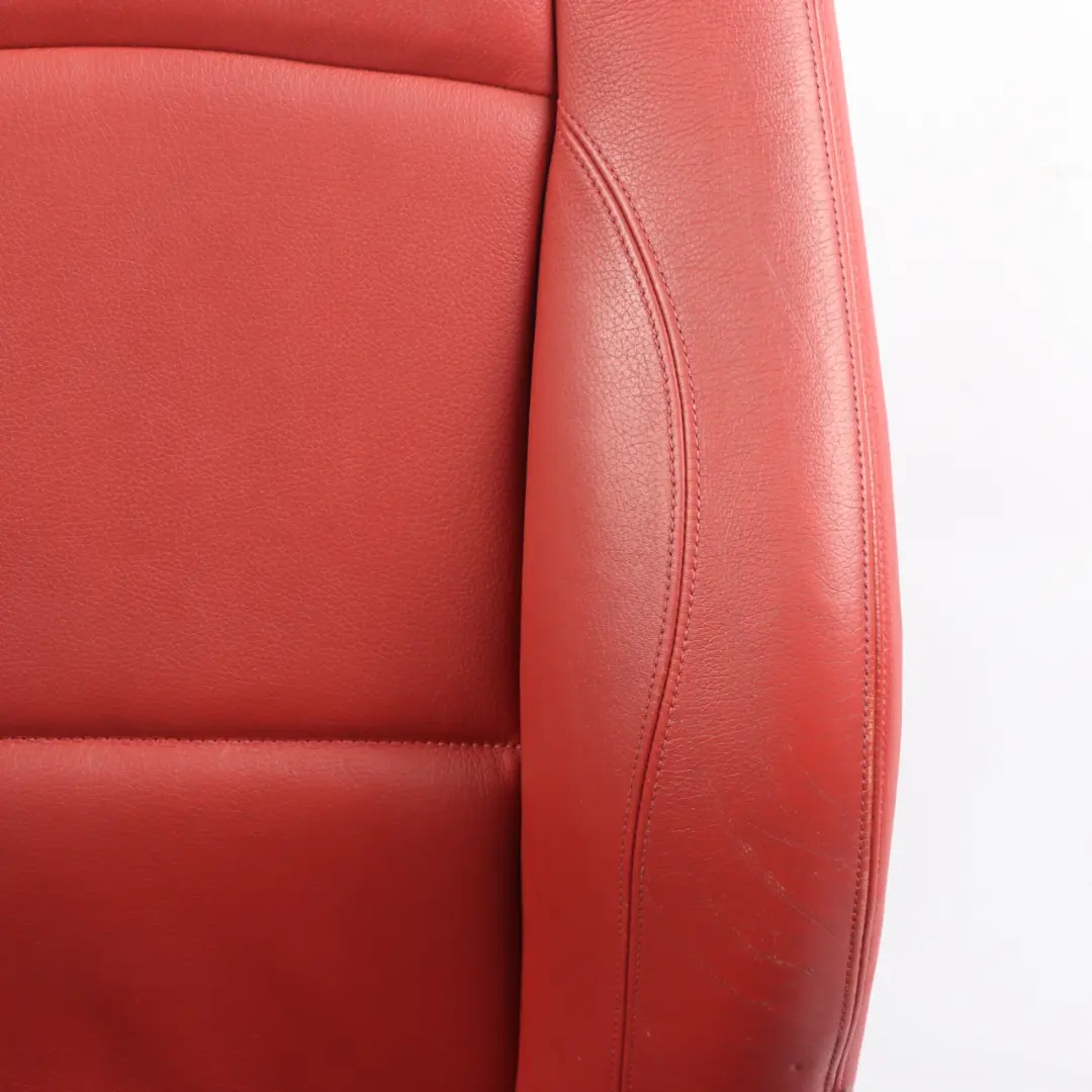 BMW E88 Cabrio M Sport Sportsitz Vorne Links Sitz Rot Boston Leder Heizung - SKU 7257495-3 - Teilenummer 7257495