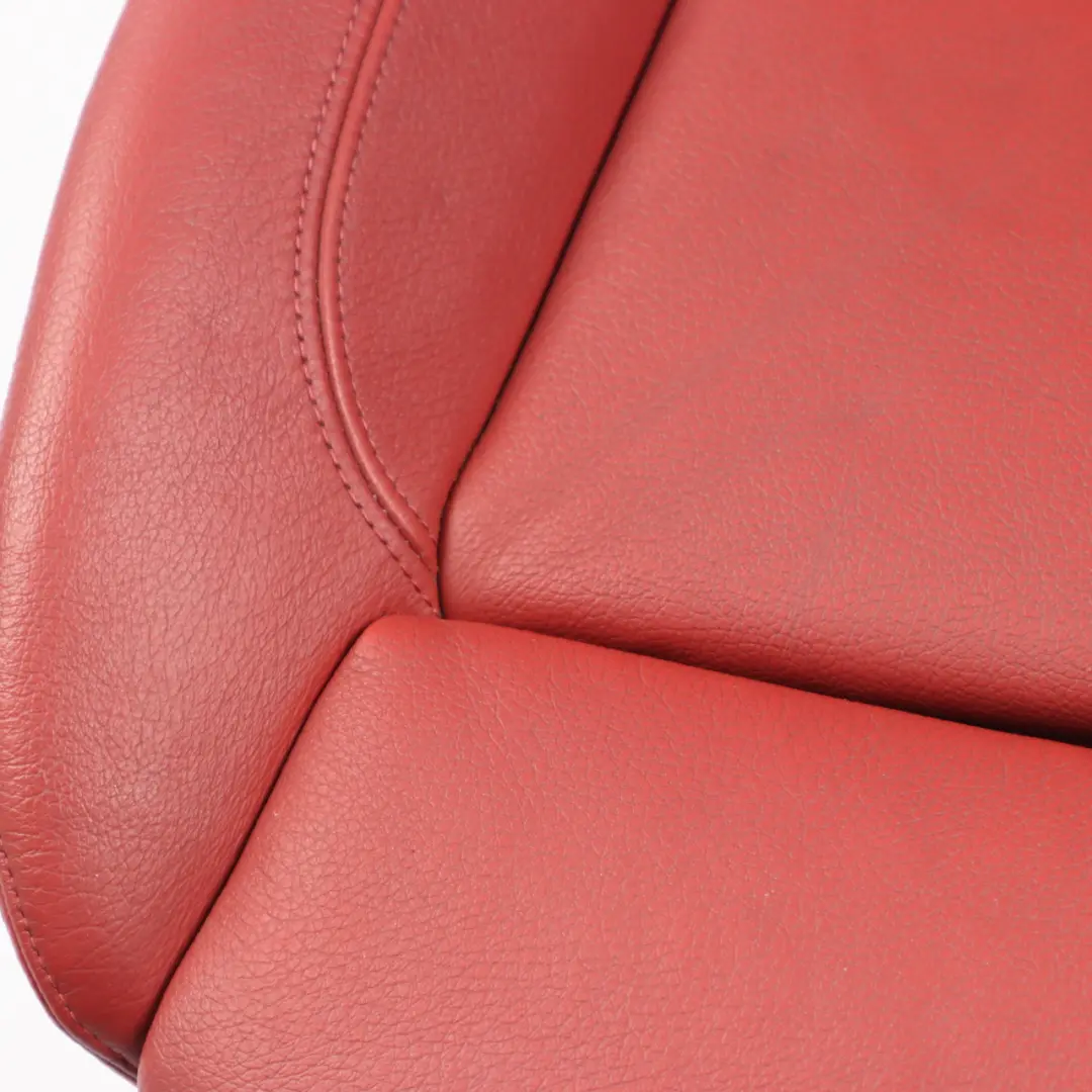 BMW E88 Convertible Front Seat Heated M Sport Left N/S Red Boston Leather - SKU 7257495-3 - Part number 7257495