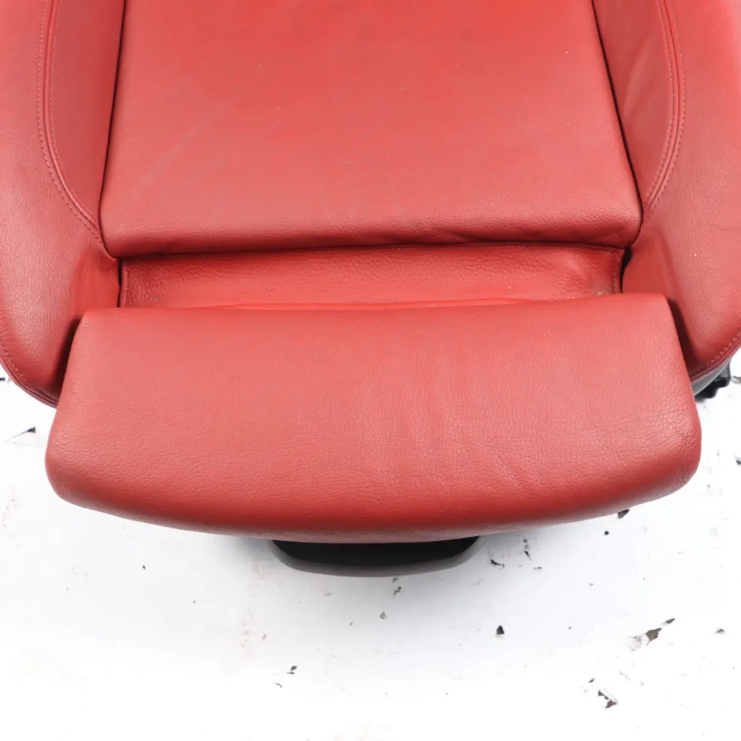 BMW E88 Convertible Front Seat Heated M Sport Left N/S Red Boston Leather - SKU 7257495-3 - Part number 7257495