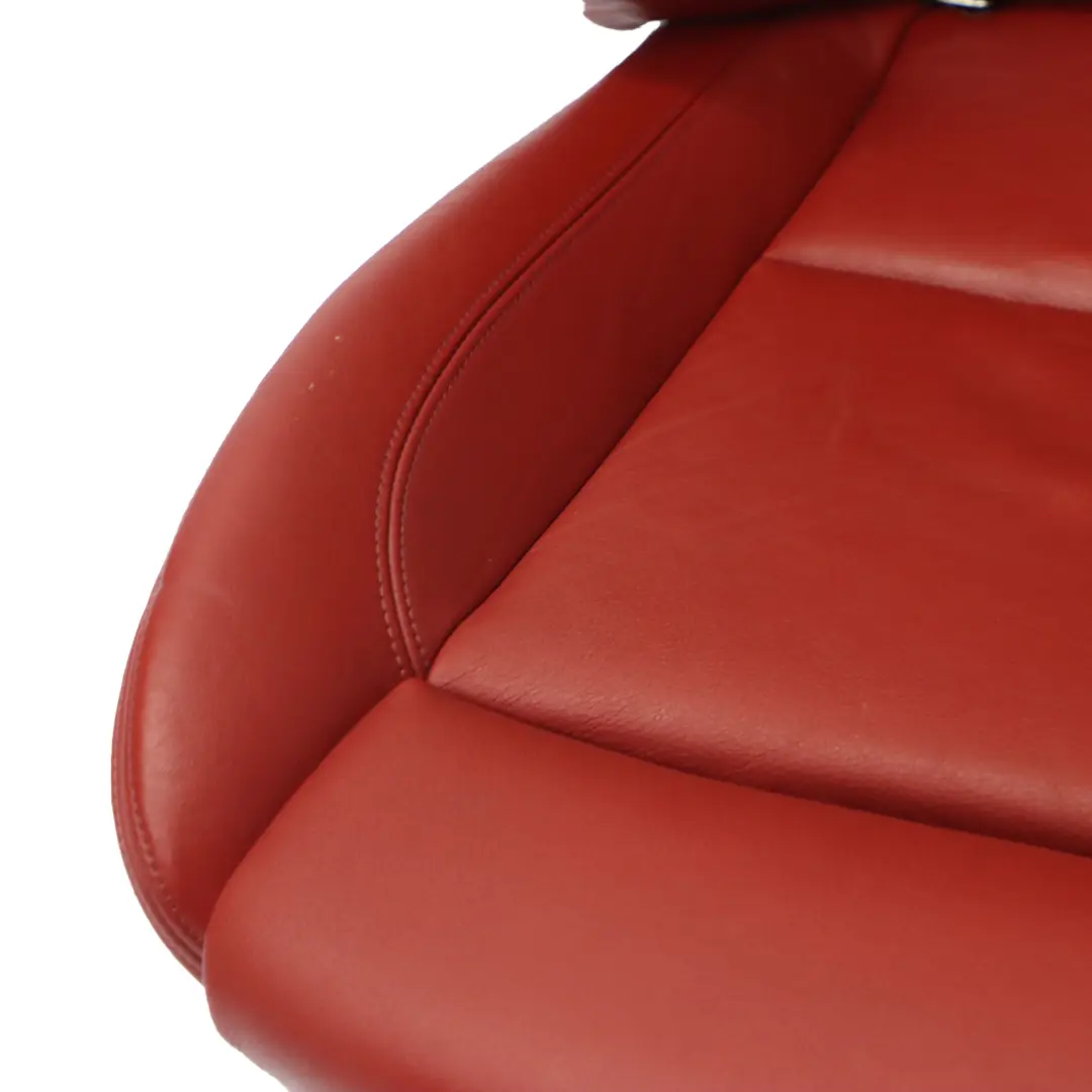 BMW E88 Cabrio M Sport Sedile anteriore sinistro Rosso Boston Pelle Riscaldato - SKU 7257495 - Numero di parte 7257495