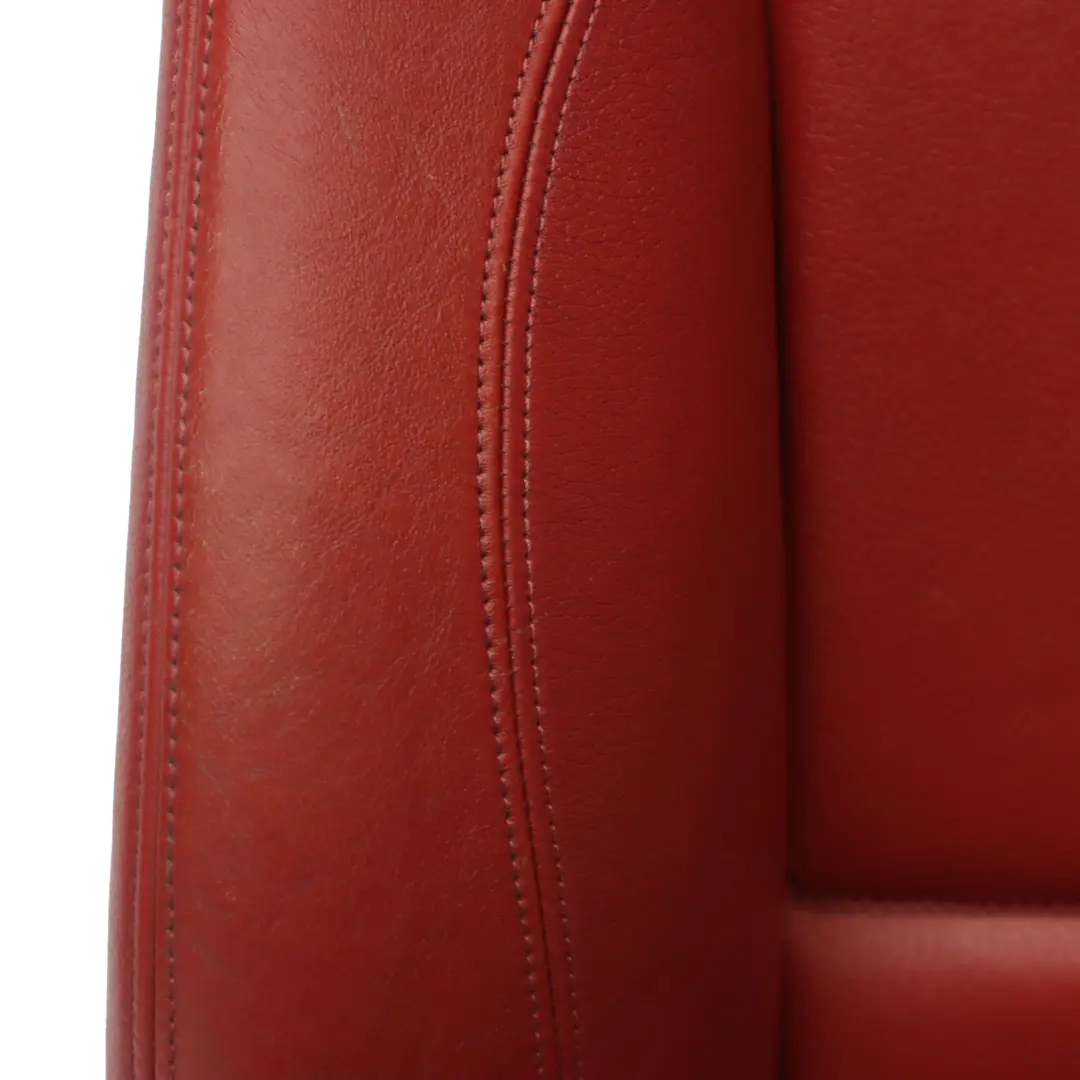 BMW E88 Cabrio M Sport Sedile anteriore sinistro Rosso Boston Pelle Riscaldato - SKU 7257495 - Numero di parte 7257495