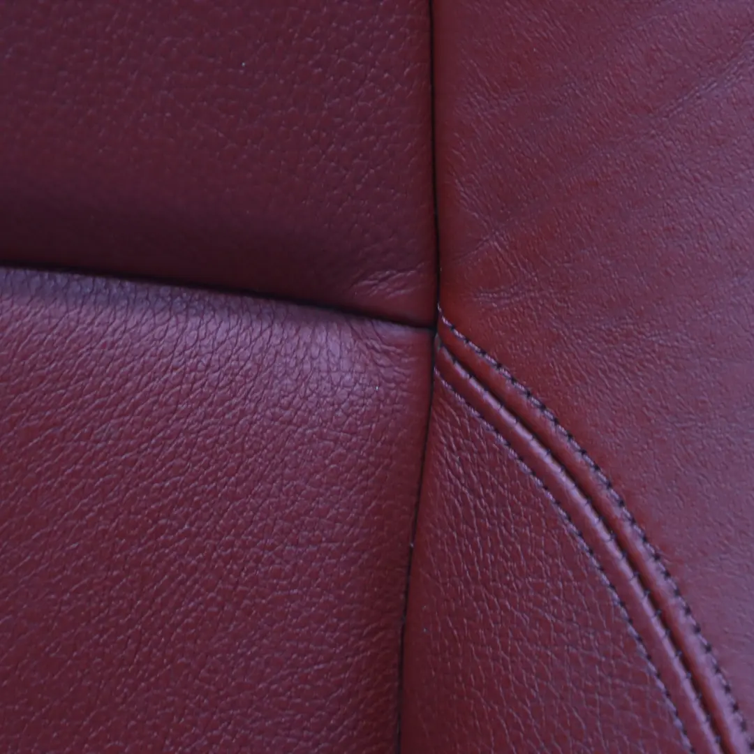 BMW E88 Convertible M Sport Front Right O/S Seat Side Red Boston Leather Heated - SKU 7257496-1 - Part number 7257496