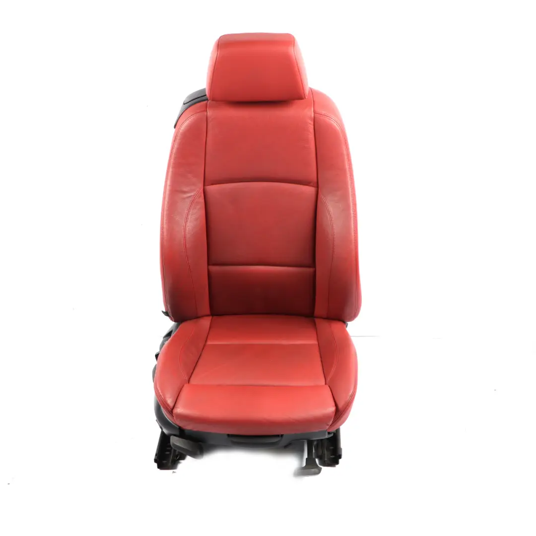 Front Right O/S Seat Side Red Boston Leather to BMW E88 Convertible M Sport with Part number 7257496 BMW E88 Convertible M Sport Front Right O/S Seat Side Red Boston Leather - SKU 7257496-2 - Part number 7257496