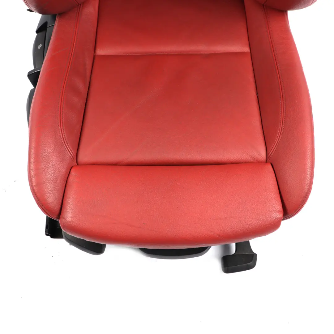 Front Right O/S Seat Side Red Boston Leather to BMW E88 Convertible M Sport with Part number 7257496 BMW E88 Convertible M Sport Front Right O/S Seat Side Red Boston Leather - SKU 7257496-2 - Part number 7257496