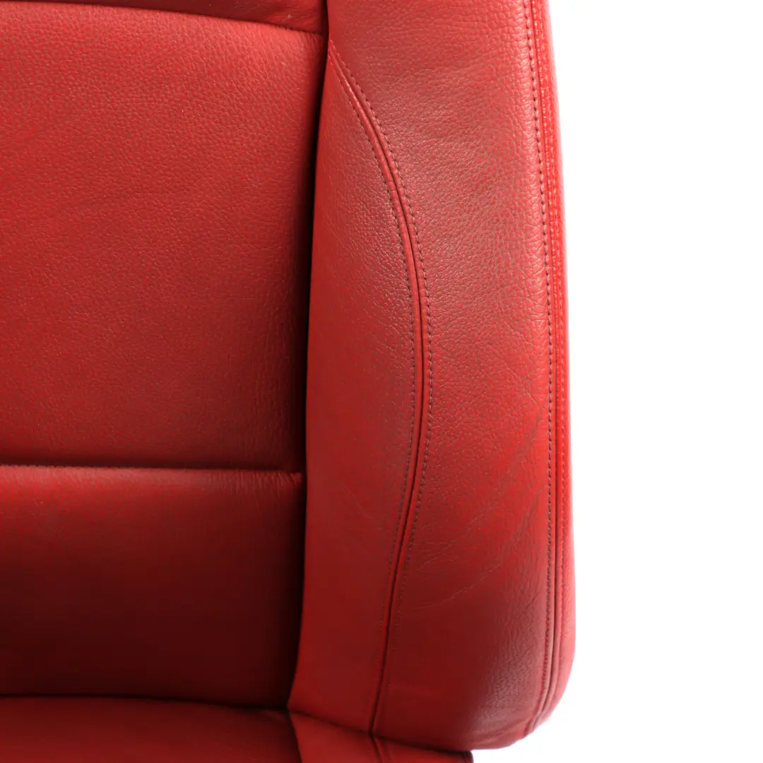Front Right O/S Seat Side Red Boston Leather to BMW E88 Convertible M Sport with Part number 7257496 BMW E88 Convertible M Sport Front Right O/S Seat Side Red Boston Leather - SKU 7257496-2 - Part number 7257496