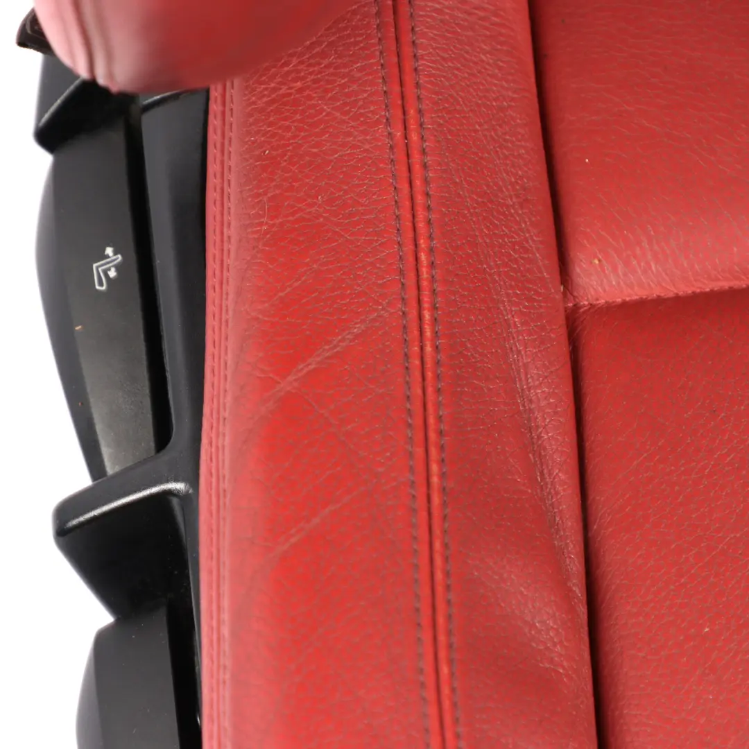 Front Right O/S Seat Side Red Boston Leather to BMW E88 Convertible M Sport with Part number 7257496 BMW E88 Convertible M Sport Front Right O/S Seat Side Red Boston Leather - SKU 7257496-2 - Part number 7257496