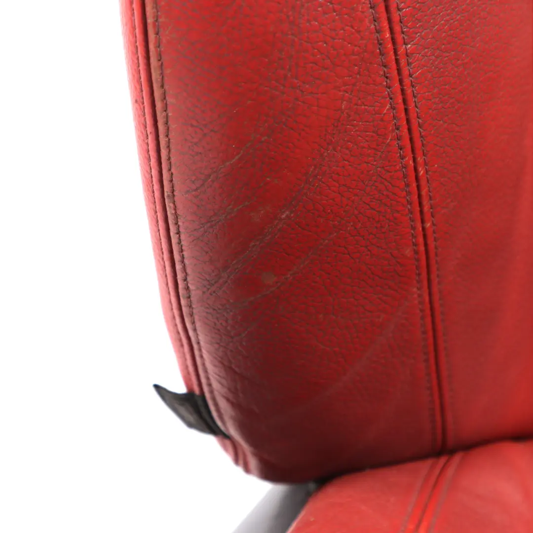 Front Right O/S Seat Side Red Boston Leather to BMW E88 Convertible M Sport with Part number 7257496 BMW E88 Convertible M Sport Front Right O/S Seat Side Red Boston Leather - SKU 7257496-2 - Part number 7257496