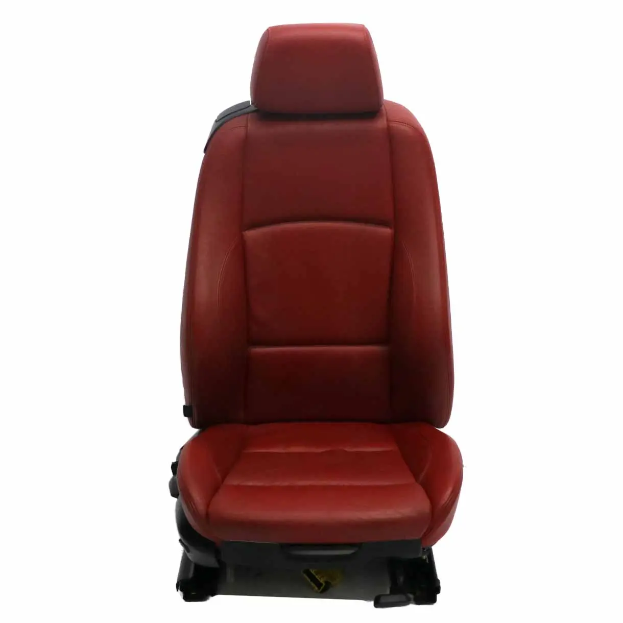 BMW E88 Cabrio M Sport Sedile anteriore destro Lato Rosso Pelle Riscaldato