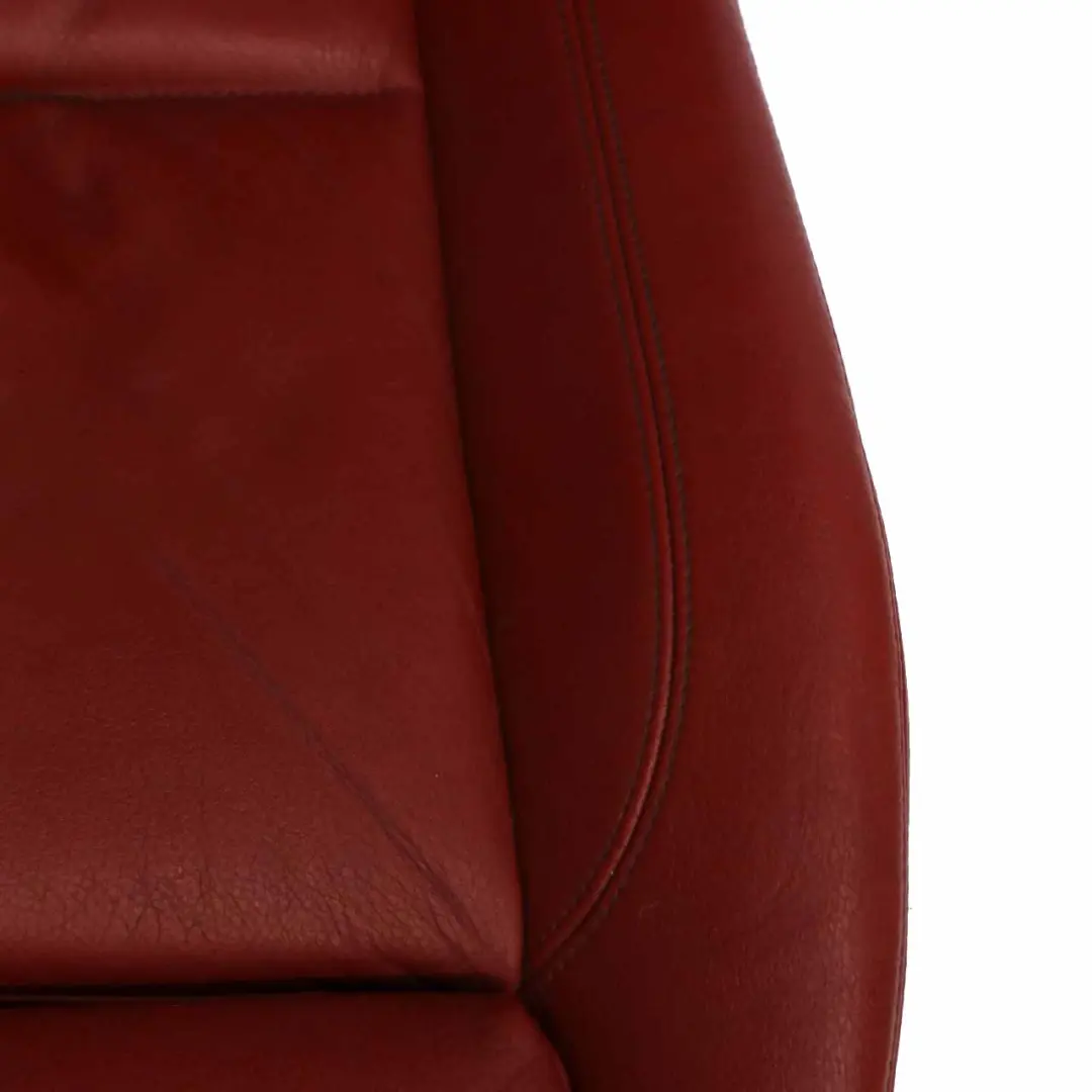 BMW E88 Convertible M Sport Front Right O/S Seat Side Red Boston Leather Heated - SKU 7257496 - Part number 7257496