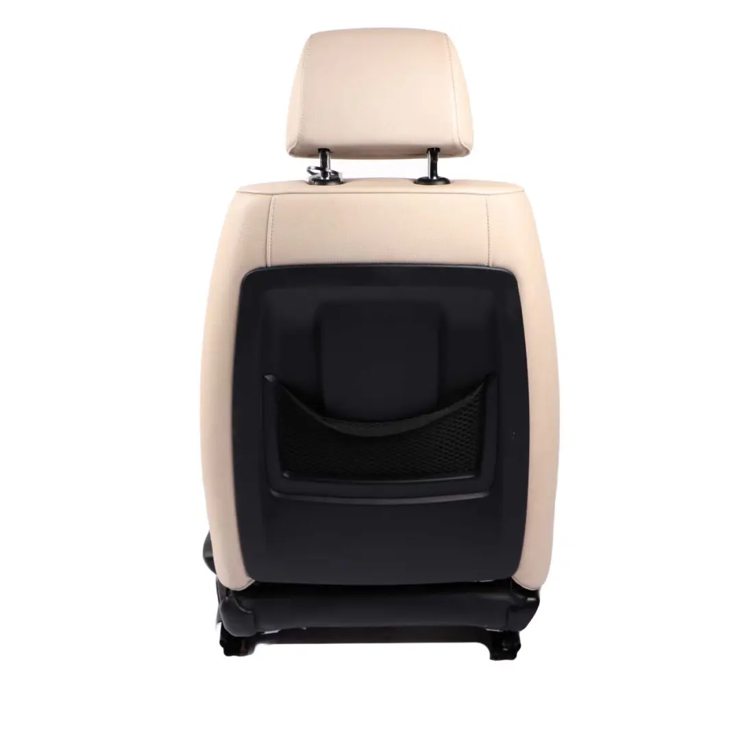  £BMW 3 Series E90 E91 LCI Oyster Leather Front Left N/S Seat with Airbag - SKU 7257543 - Part number 7257543
