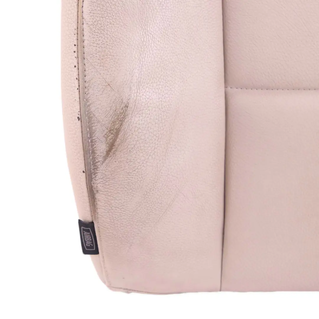 Front Right O/S Seat Backrest Cover Leather Oyster to BMW 3 E90 E91 LCI with Part number 7257544 BMW 3 E90 E91 LCI Front Right O/S Seat Backrest Cover Leather Oyster - SKU 7257544-1 - Part number 7257544